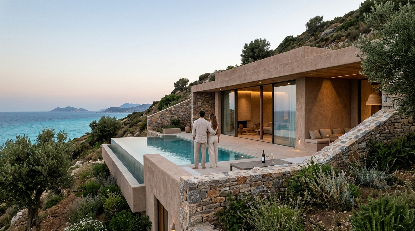 Award-Winning Subterranean Luxury Villas in Greece