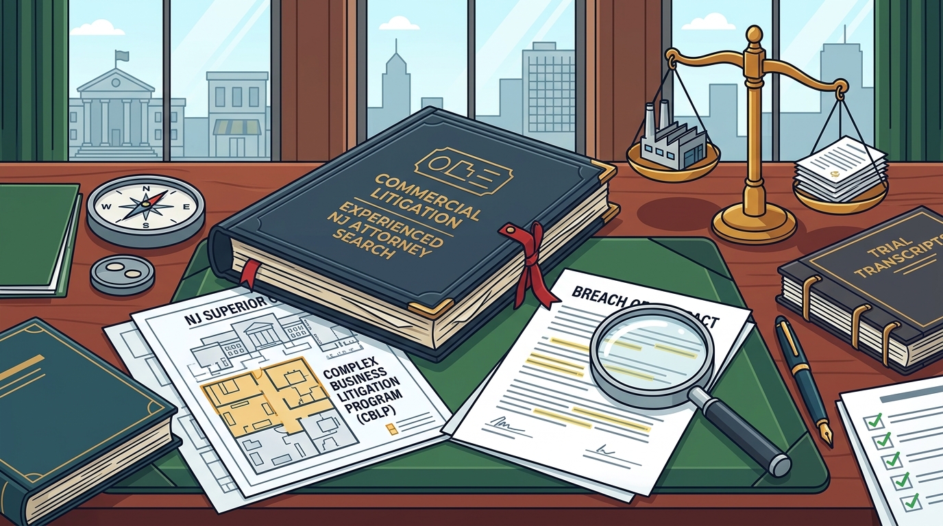 How to Find Experienced Commercial Litigation Attorneys in NJ