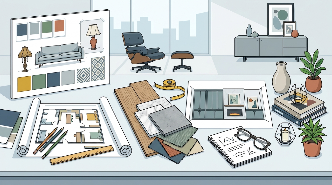 Steps to Implement Modern Residential Interior Design