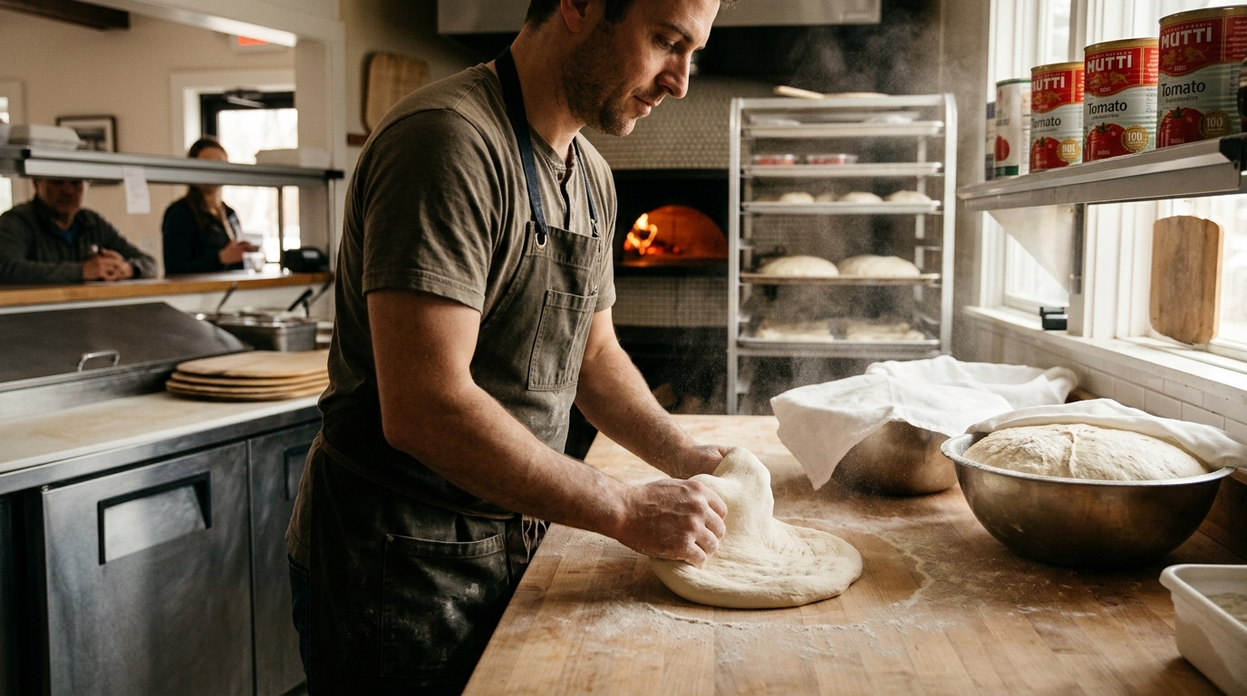 Pizzeria That Makes Dough From Scratch in Briarcliff Manor NY