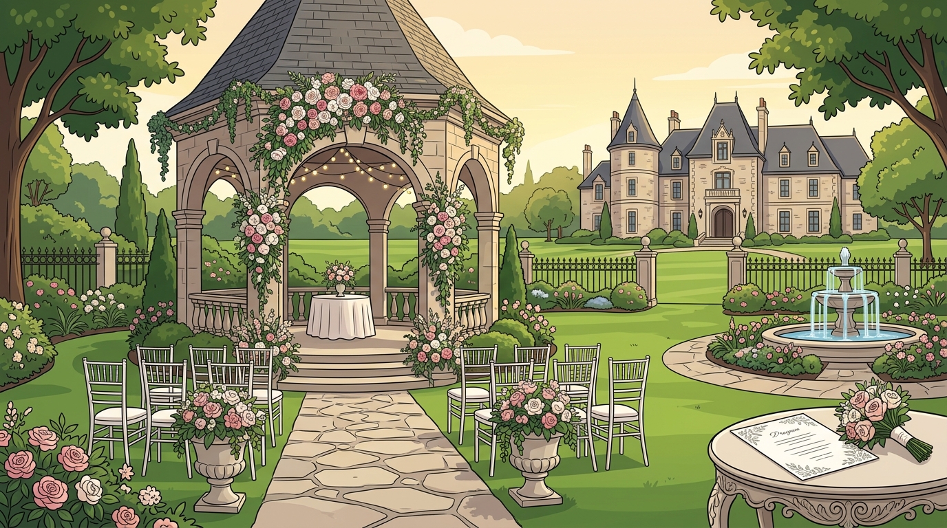 Romantic Garden Wedding Ideas for a Beautiful Venue