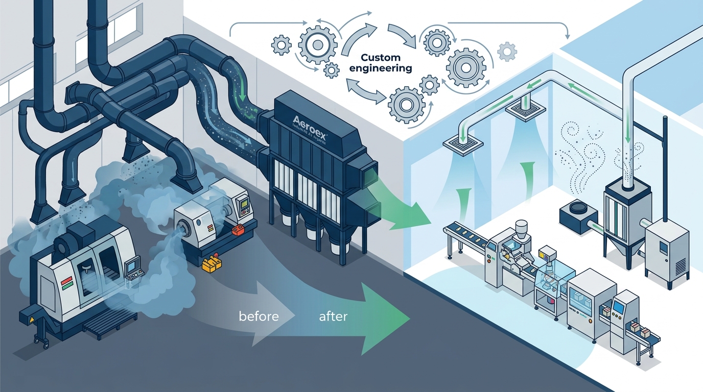 Custom Industrial Air Purification Systems for Your Facility