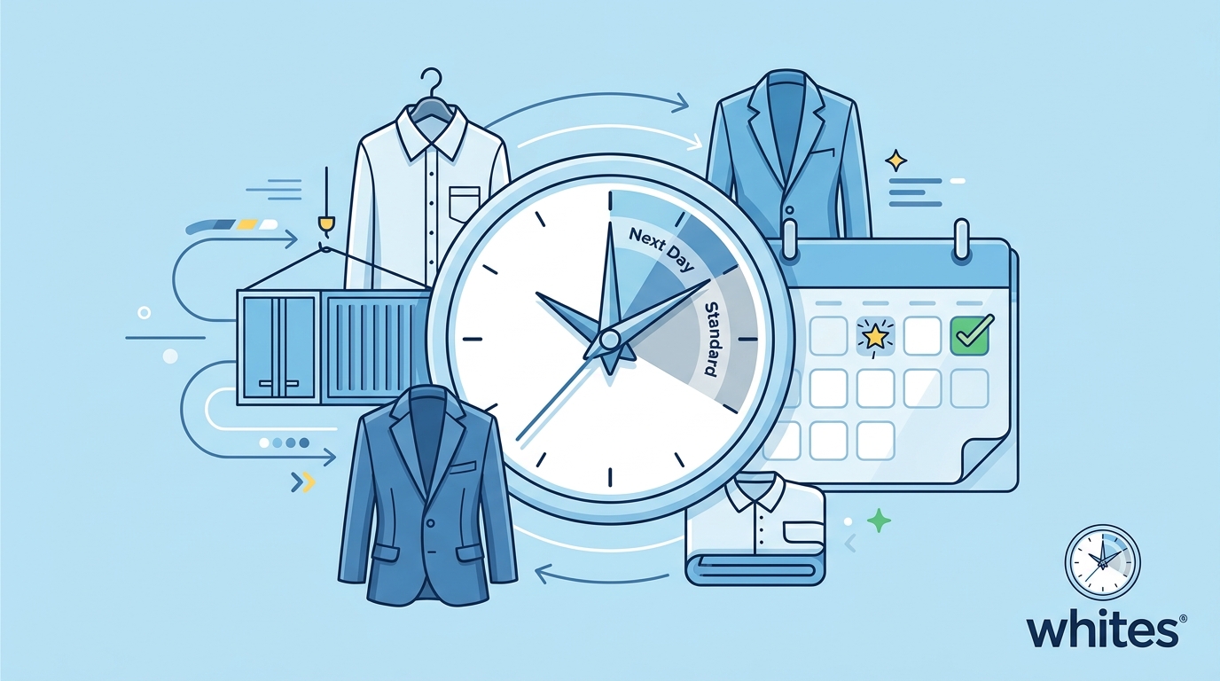 Dry Cleaning Turnaround Time: What to Expect in 2026