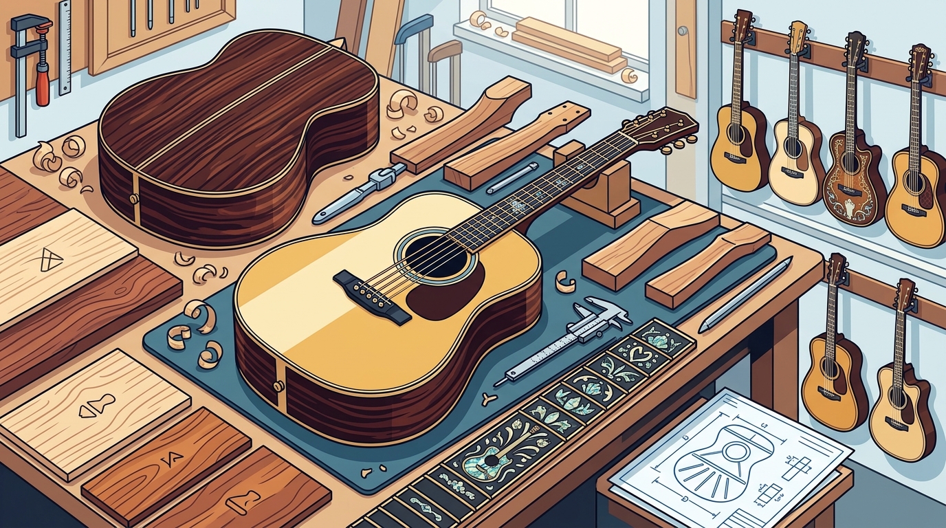 Benefits of Buying a Custom Acoustic Guitar