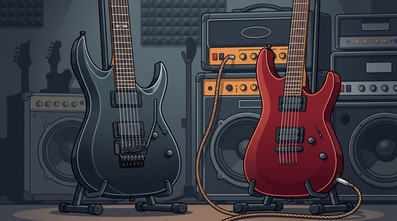 Best Guitars for Hard Rock and Heavy Metal in 2026