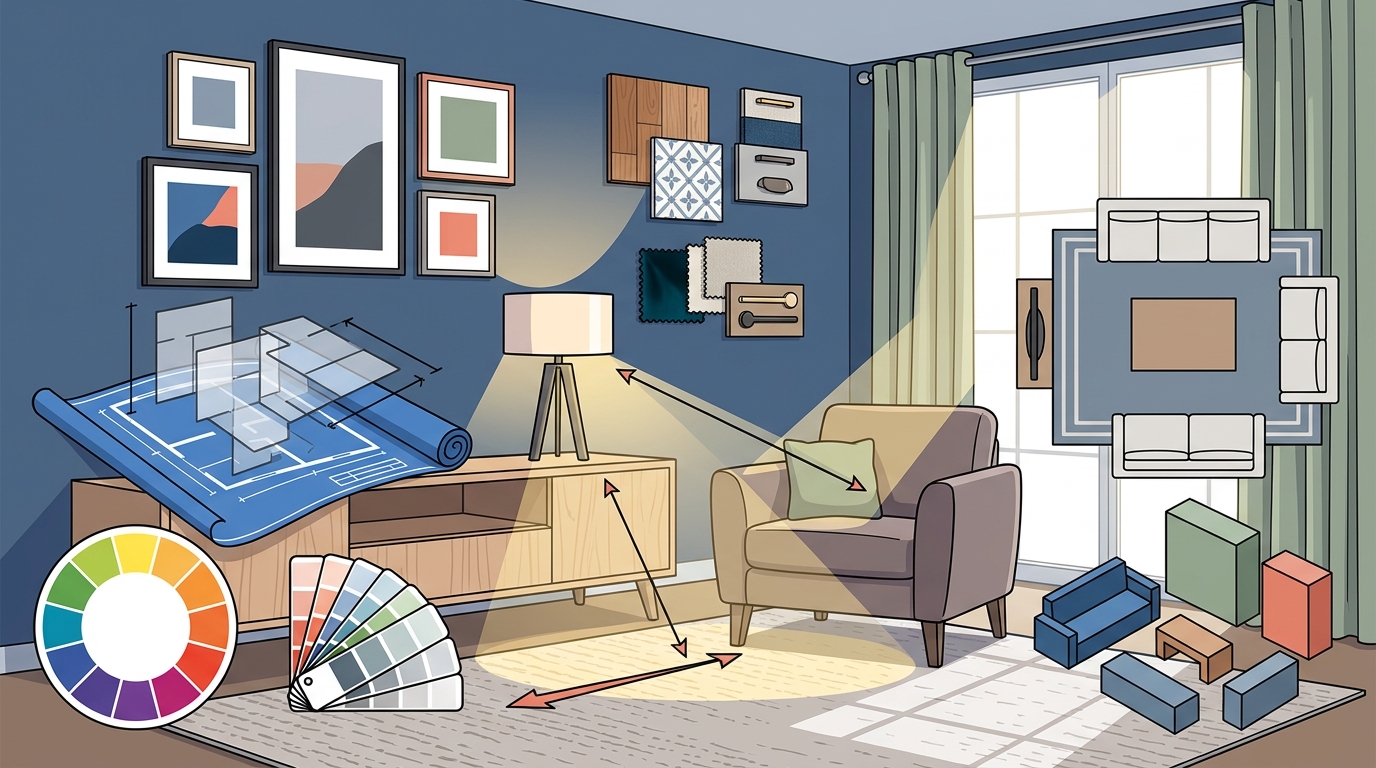 How to Solve Common Residential Interior Design Problems