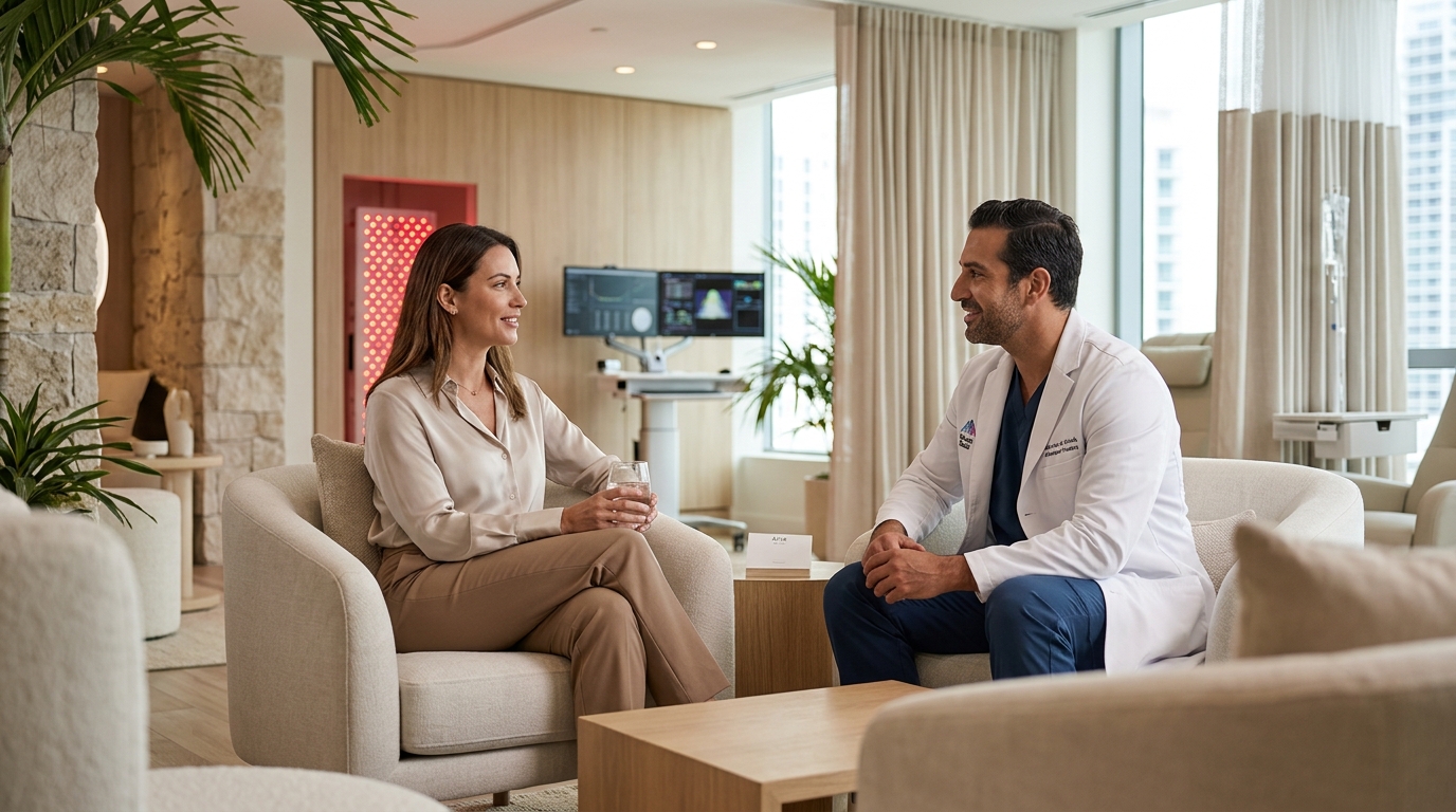 Doctor-Supervised Biohacking & Longevity Center in Brickell Miami
