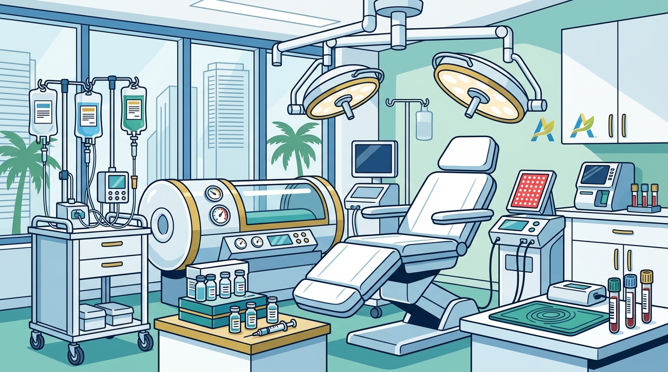 Doctor-Supervised Biohacking & Longevity Center in Brickell Miami