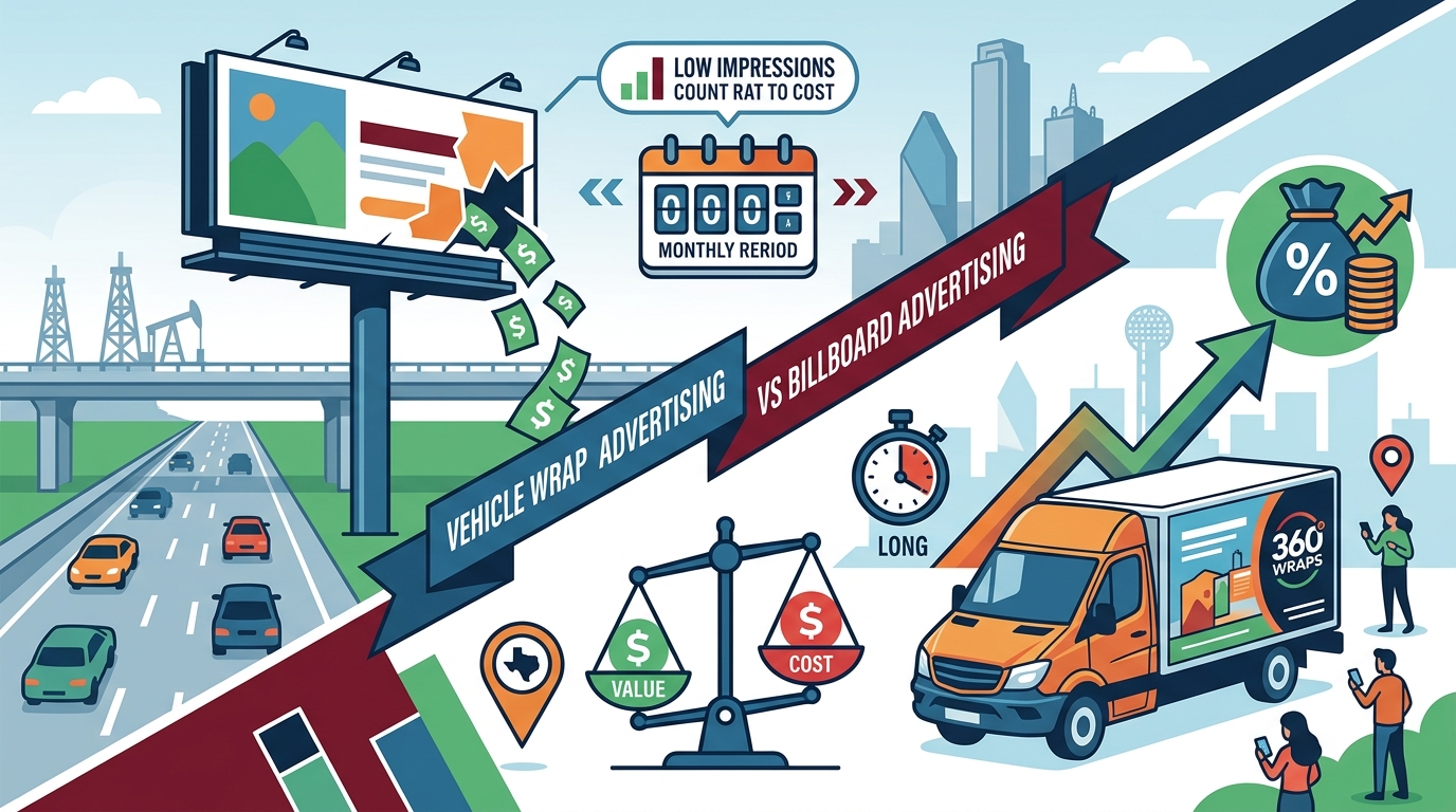 Vehicle Wrap ROI vs Billboard Advertising: Which Wins?