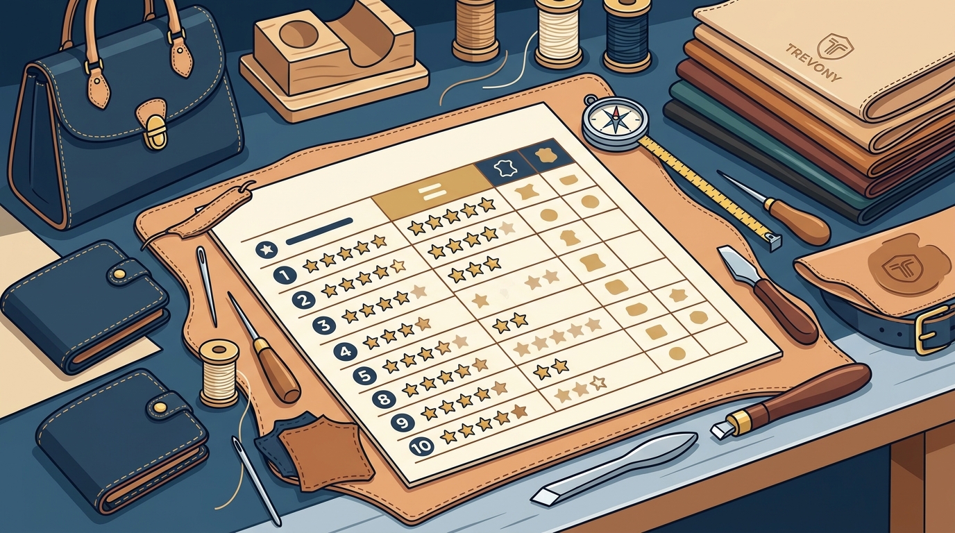 The Leather Goods Scorecard: Rate Any Brand Across 10 Quality, Price, and Review Criteria Before You Buy