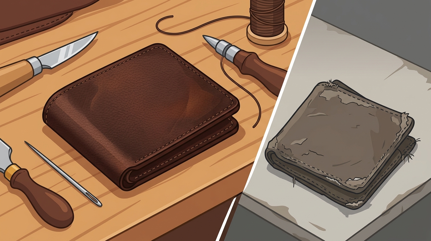 How can I choose a high-quality leather wallet for daily use? - trevony.com