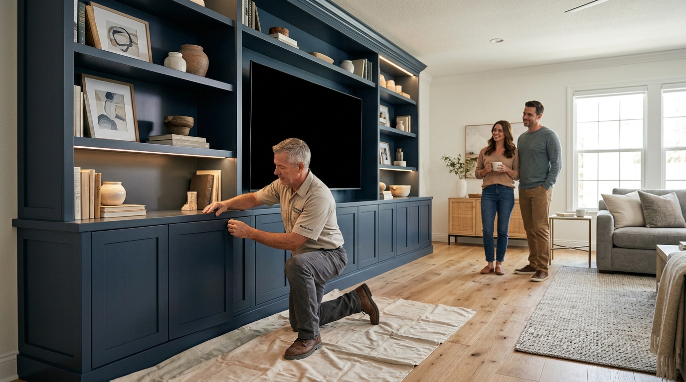 Custom Entertainment Center Process: A Step-by-Step Guide