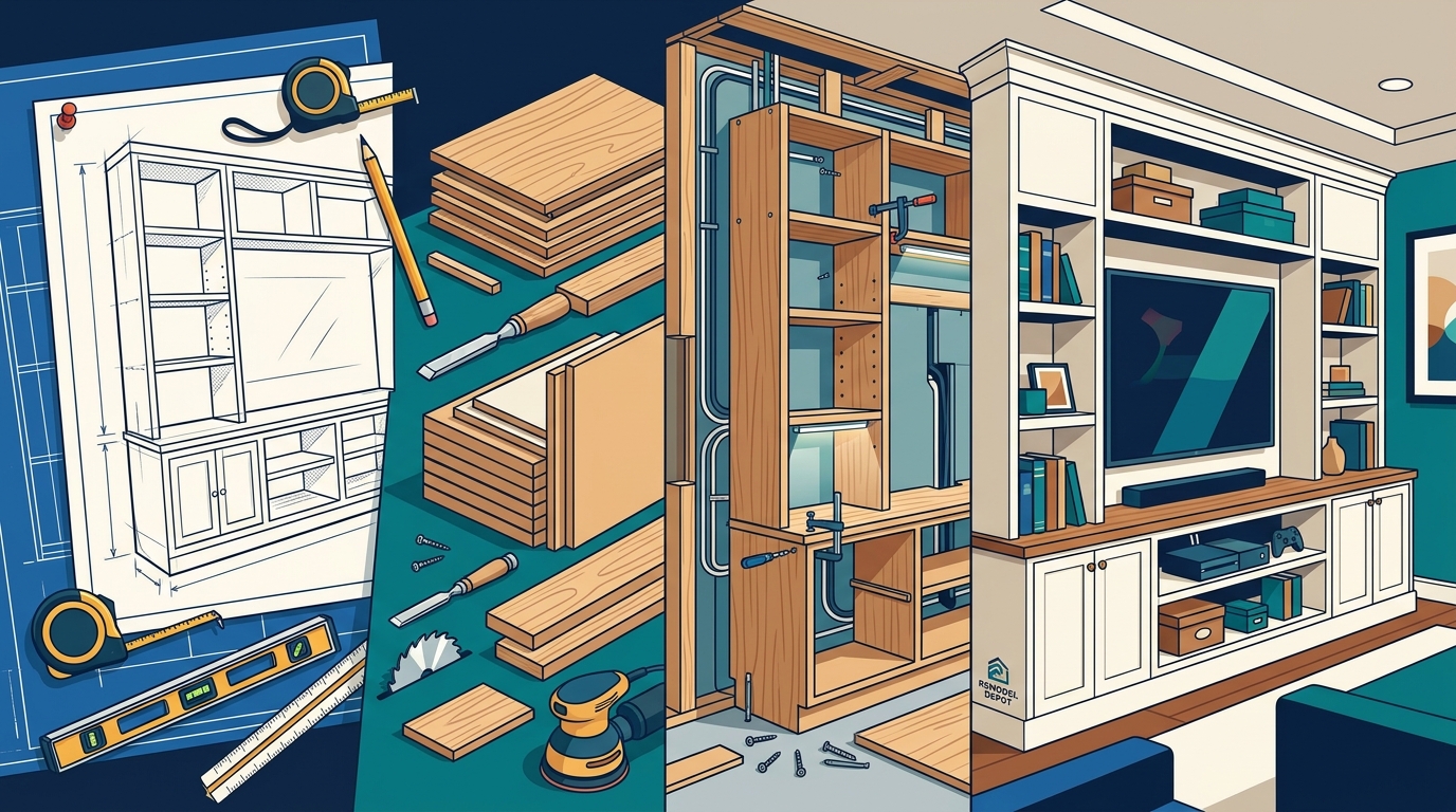 Custom Entertainment Center Process: A Step-by-Step Guide