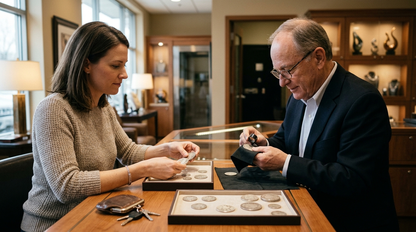 Sell Silver Coins at a Local Jewelry Store: What to Know