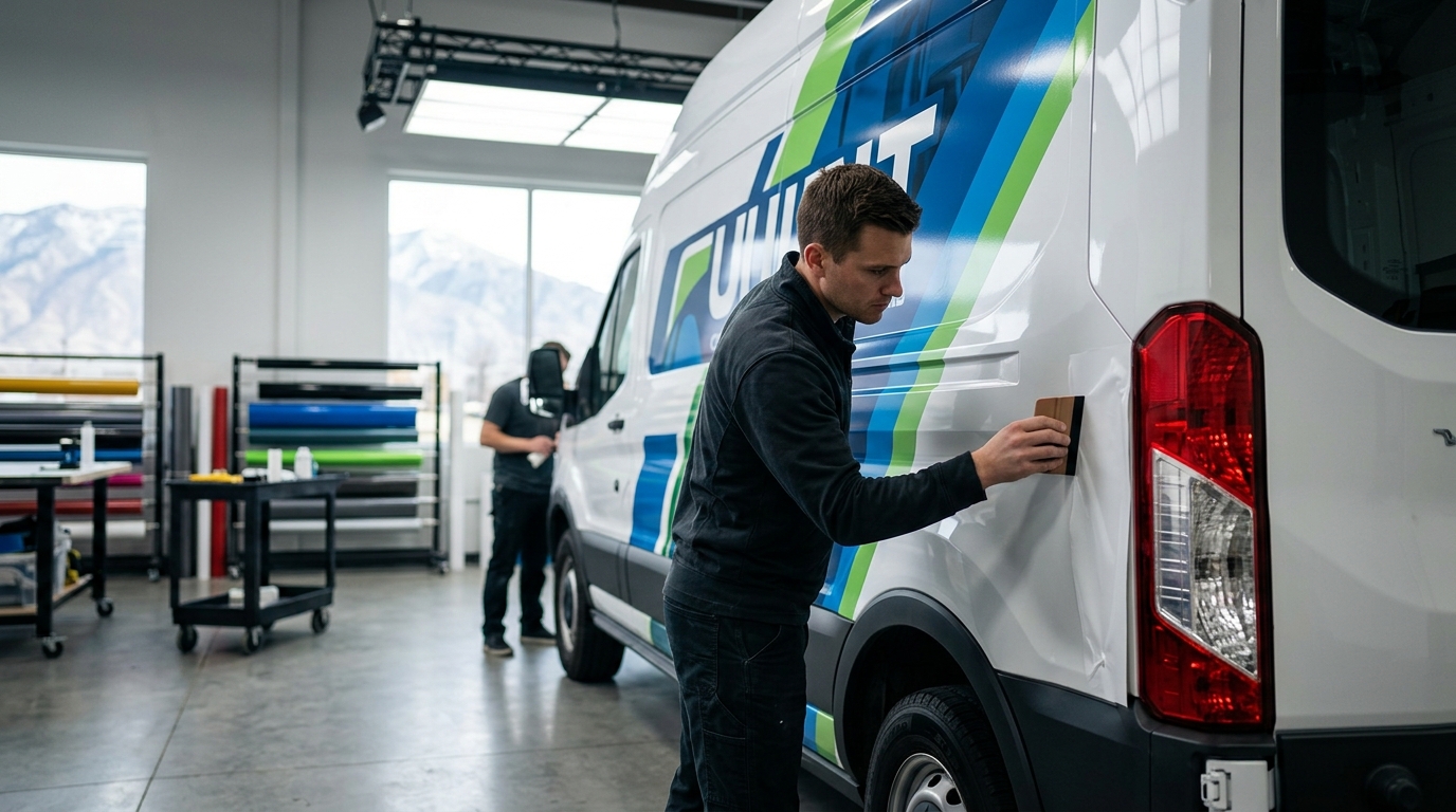 Highest Quality Vehicle Wrap Installations in Utah County