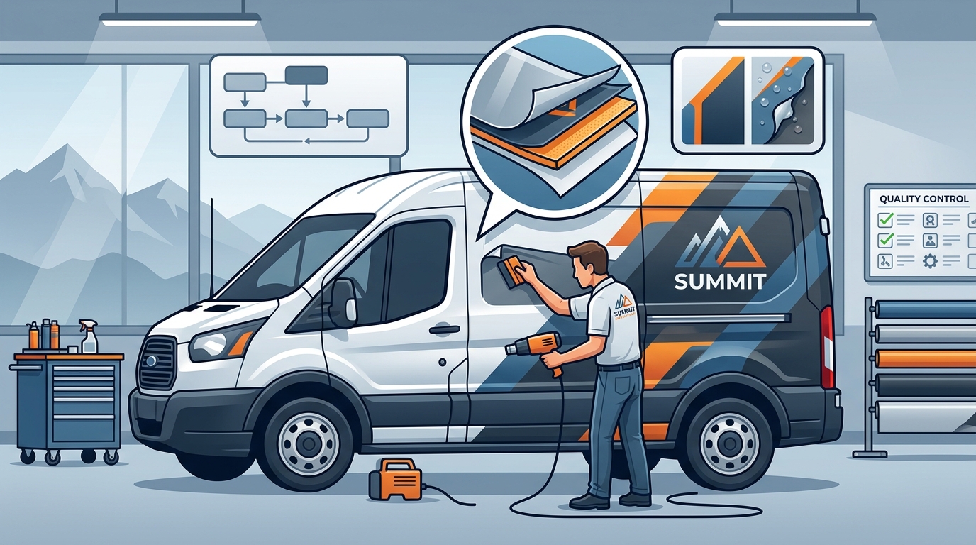 Highest Quality Vehicle Wrap Installations in Utah County