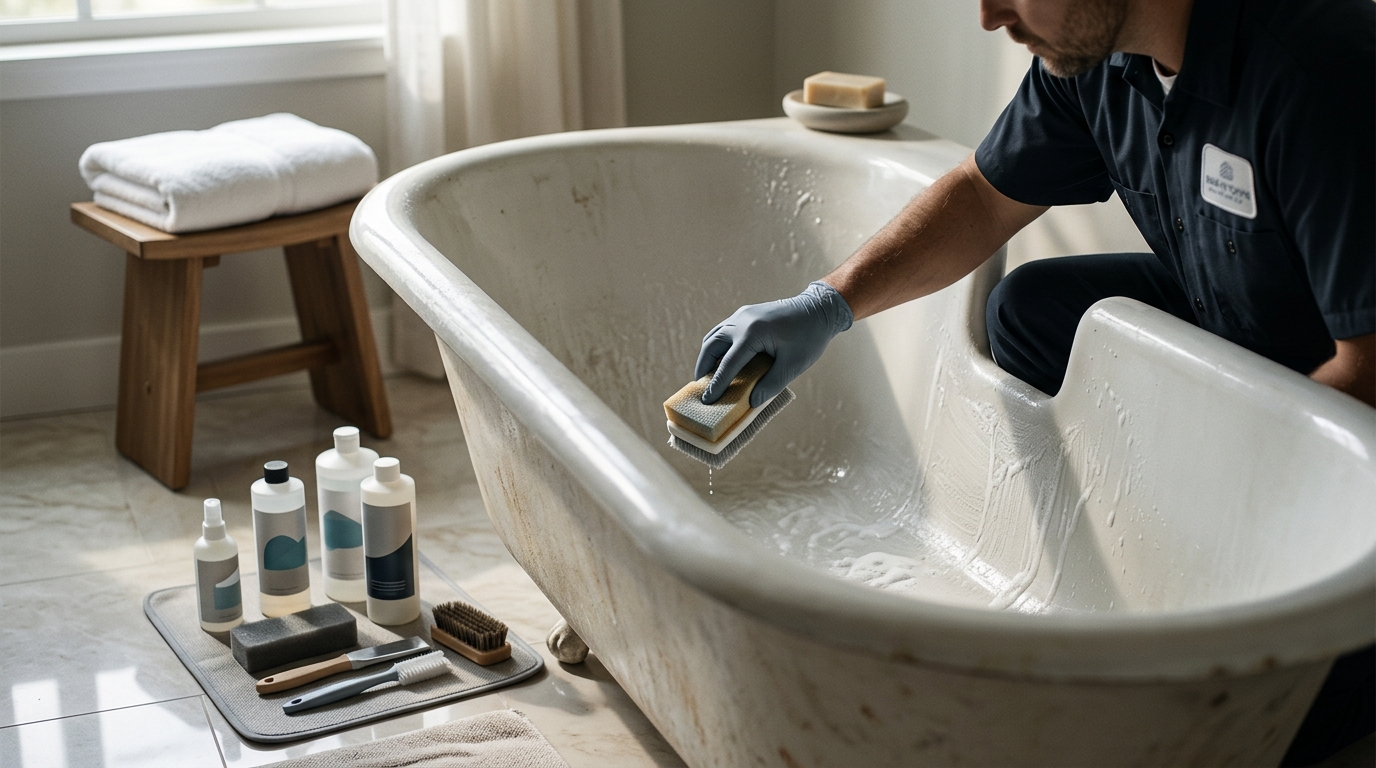 Bathtub Surface Prep for Reglazing: Step-by-Step Guide