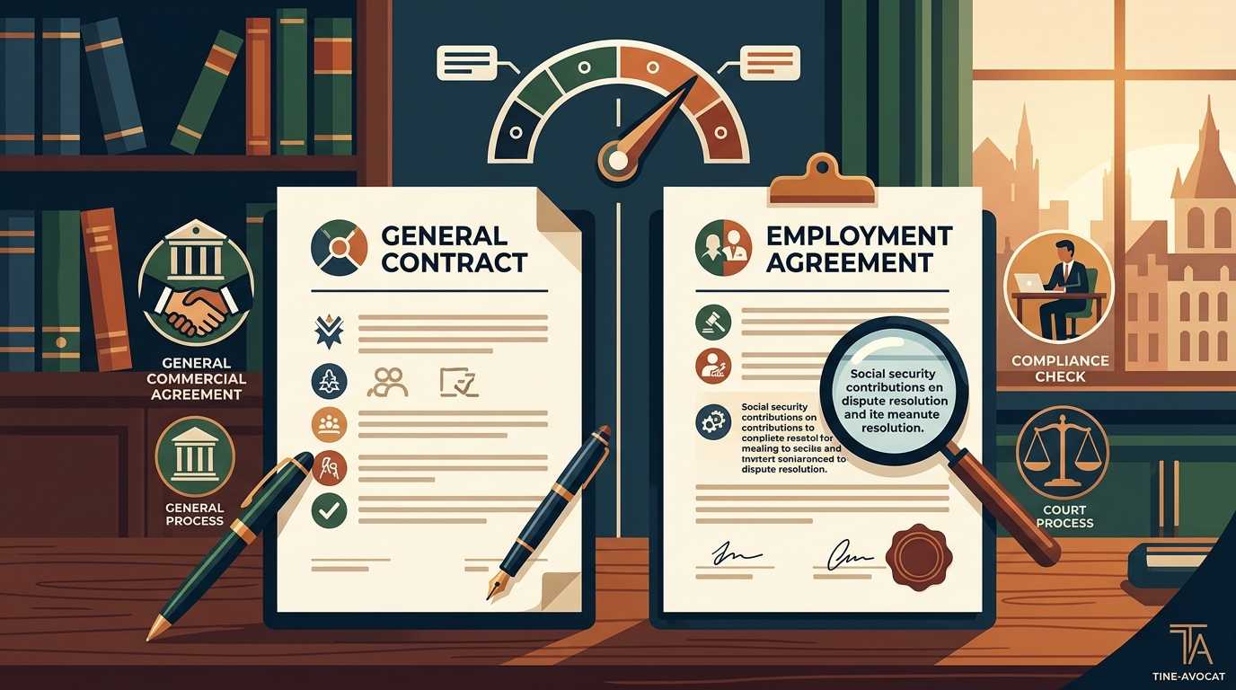 Contract vs Employment Agreement in Belgian Law