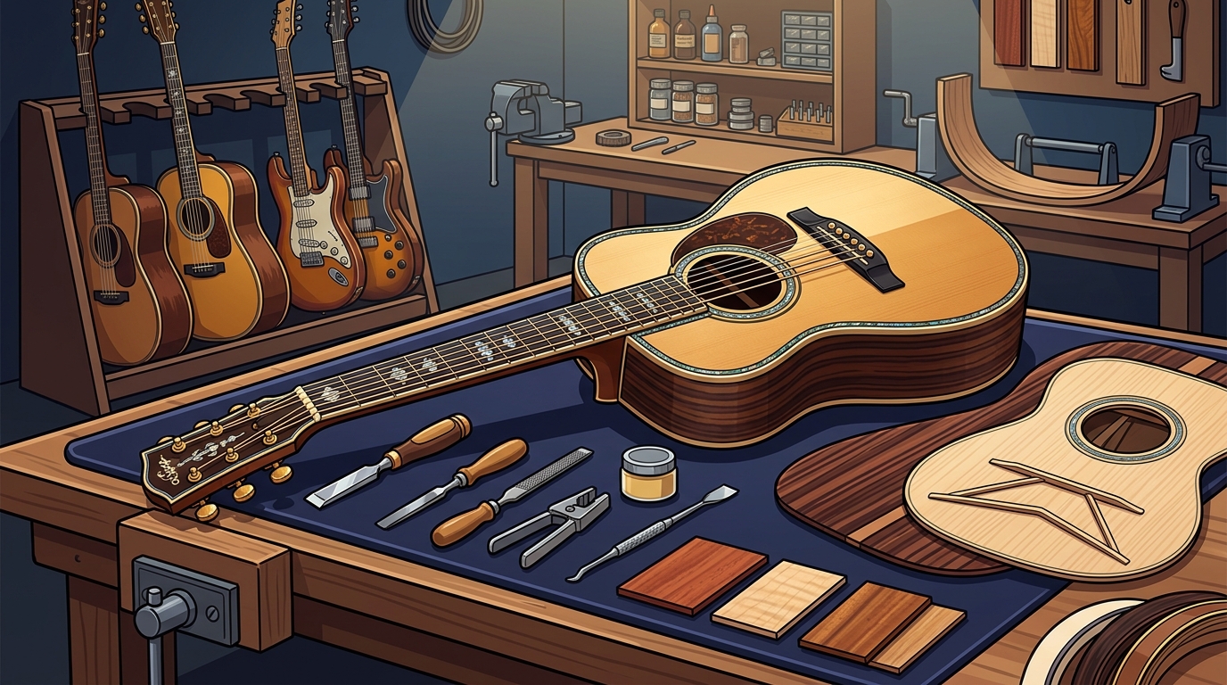 Benefits of Buying a Custom Acoustic Guitar