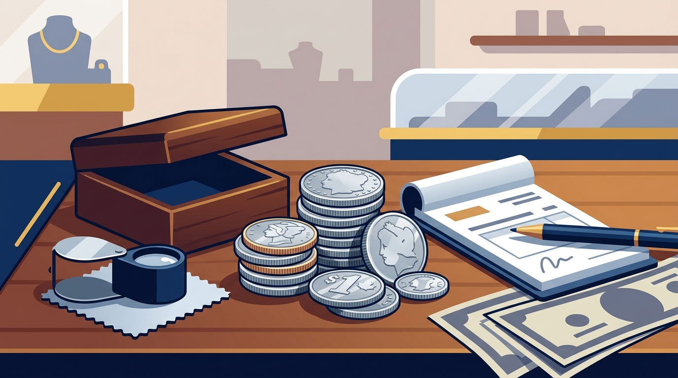 Sell Silver Coins at a Local Jewelry Store: What to Know