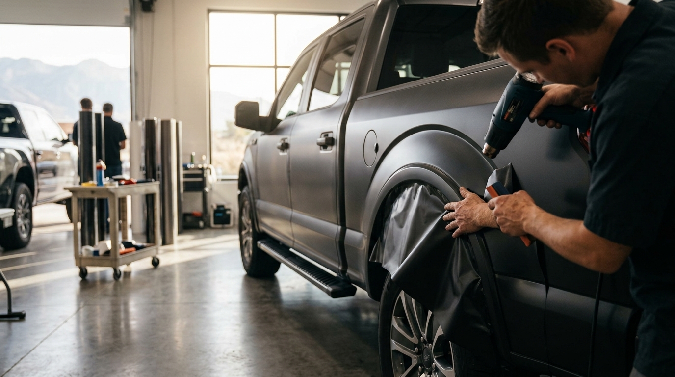 Highest Quality Vehicle Wrap Installations in Utah County