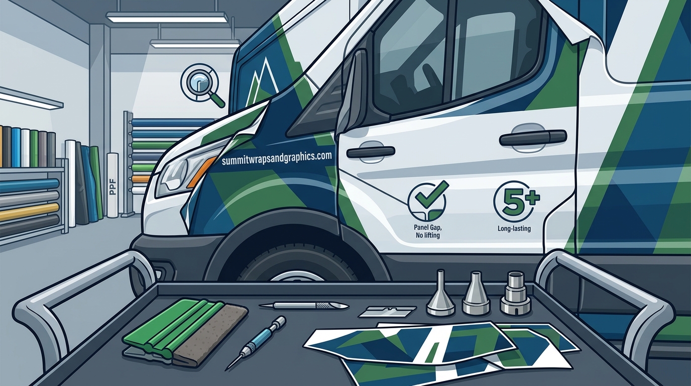 Highest Quality Vehicle Wrap Installations in Utah County