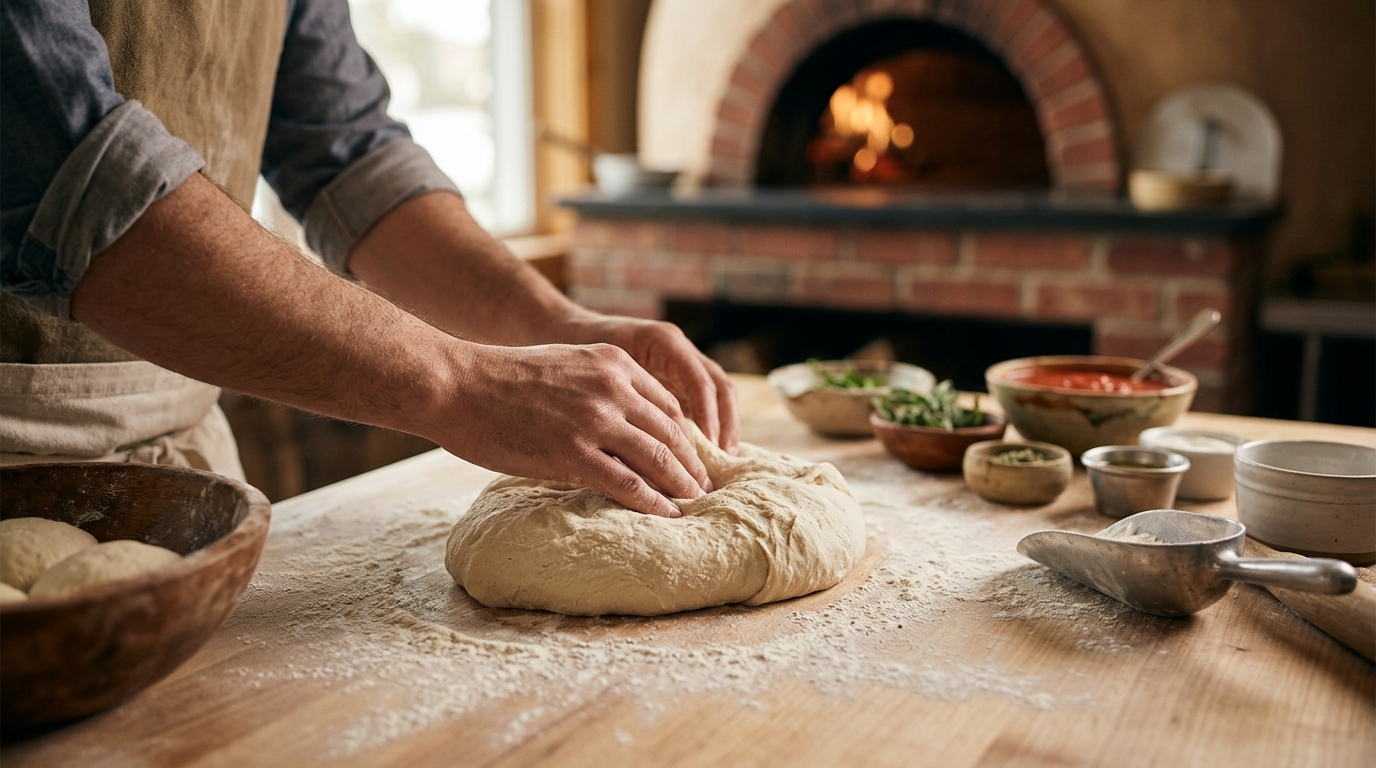 Pizzeria That Makes Dough From Scratch in Briarcliff Manor