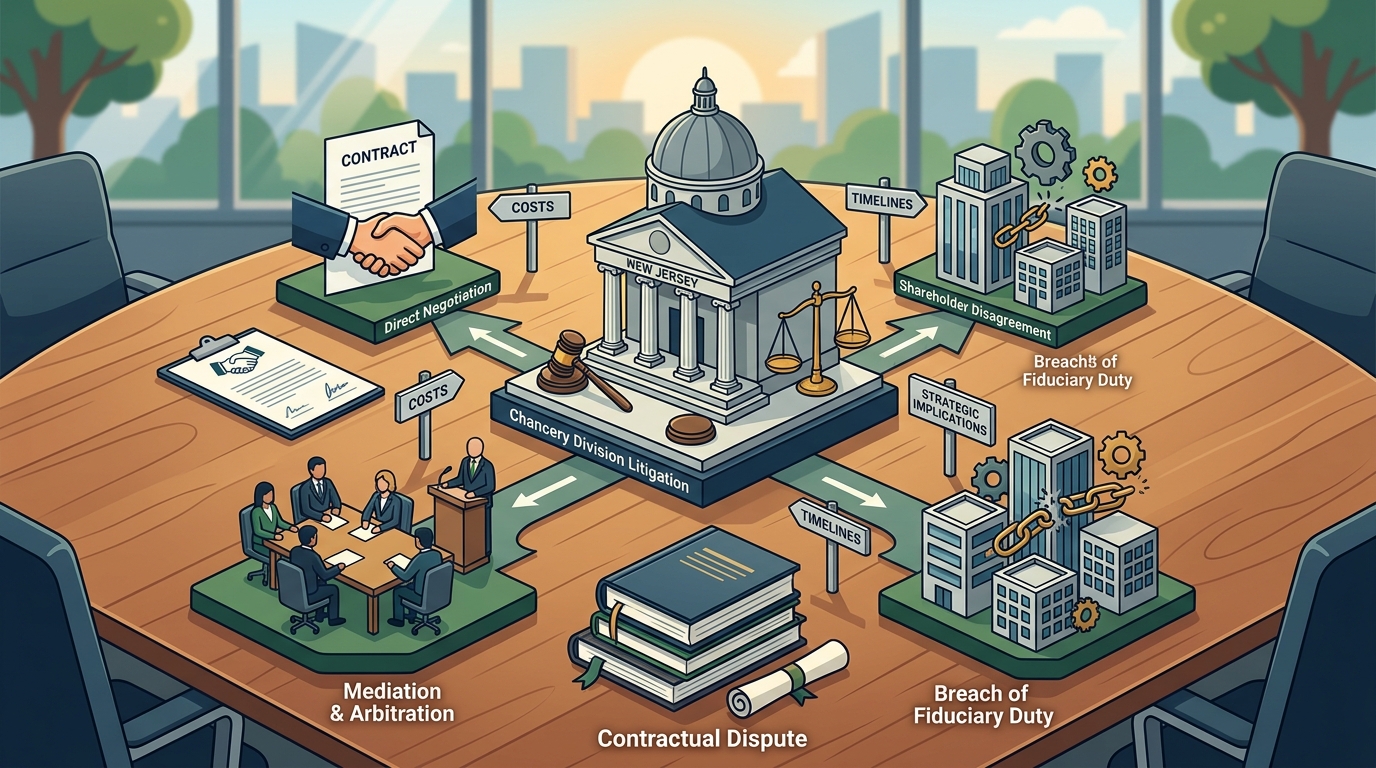 Resolving Corporate Disputes in New Jersey: Your Options