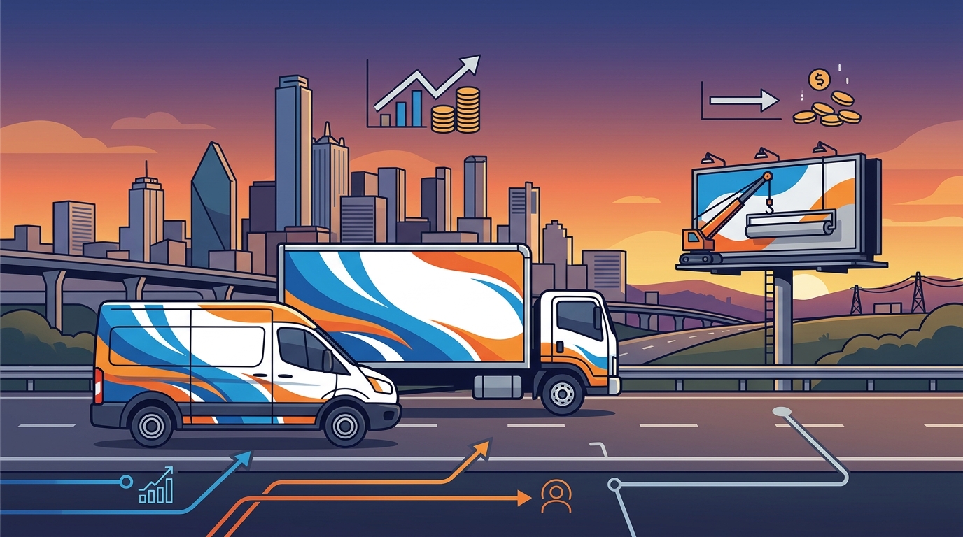 Vehicle Wrap ROI vs Billboard Advertising: Which Wins?