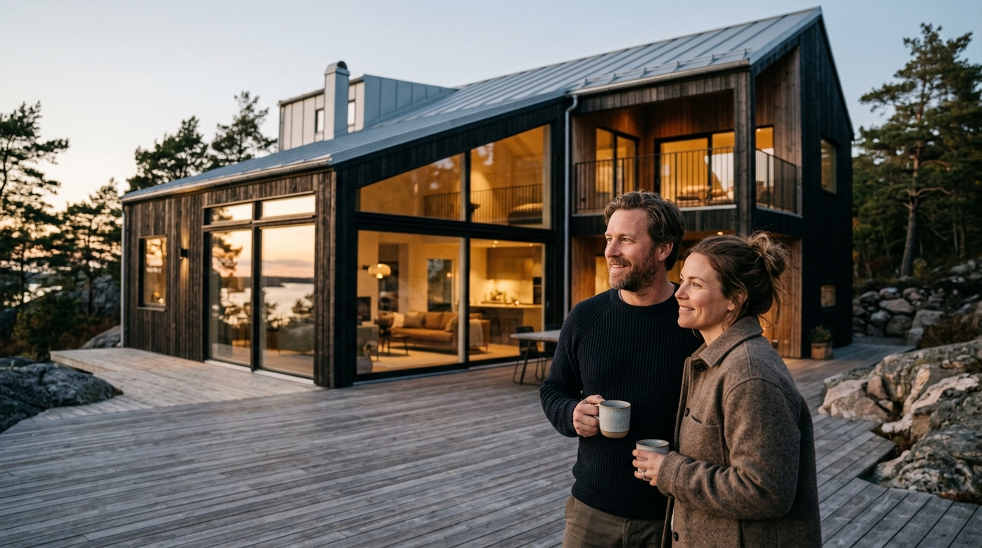 Fördelar med husbyggare med helhetsansvar