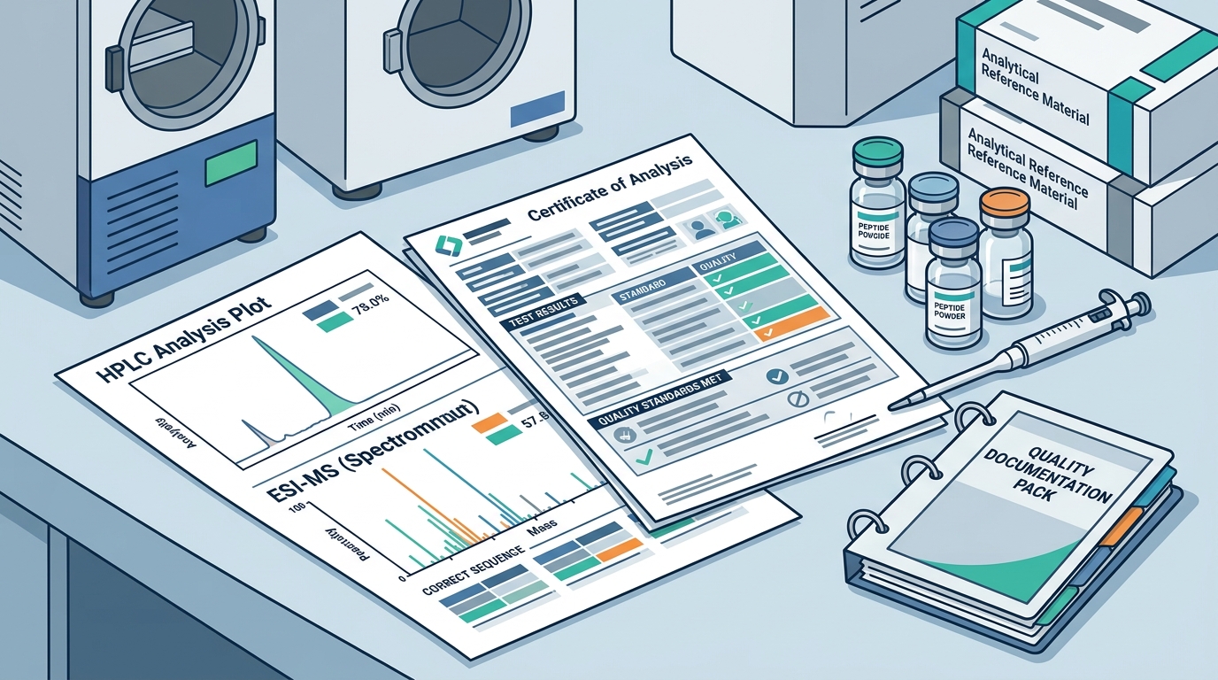 What Documentation Is Required to Validate Research-Grade Peptide Quality?
