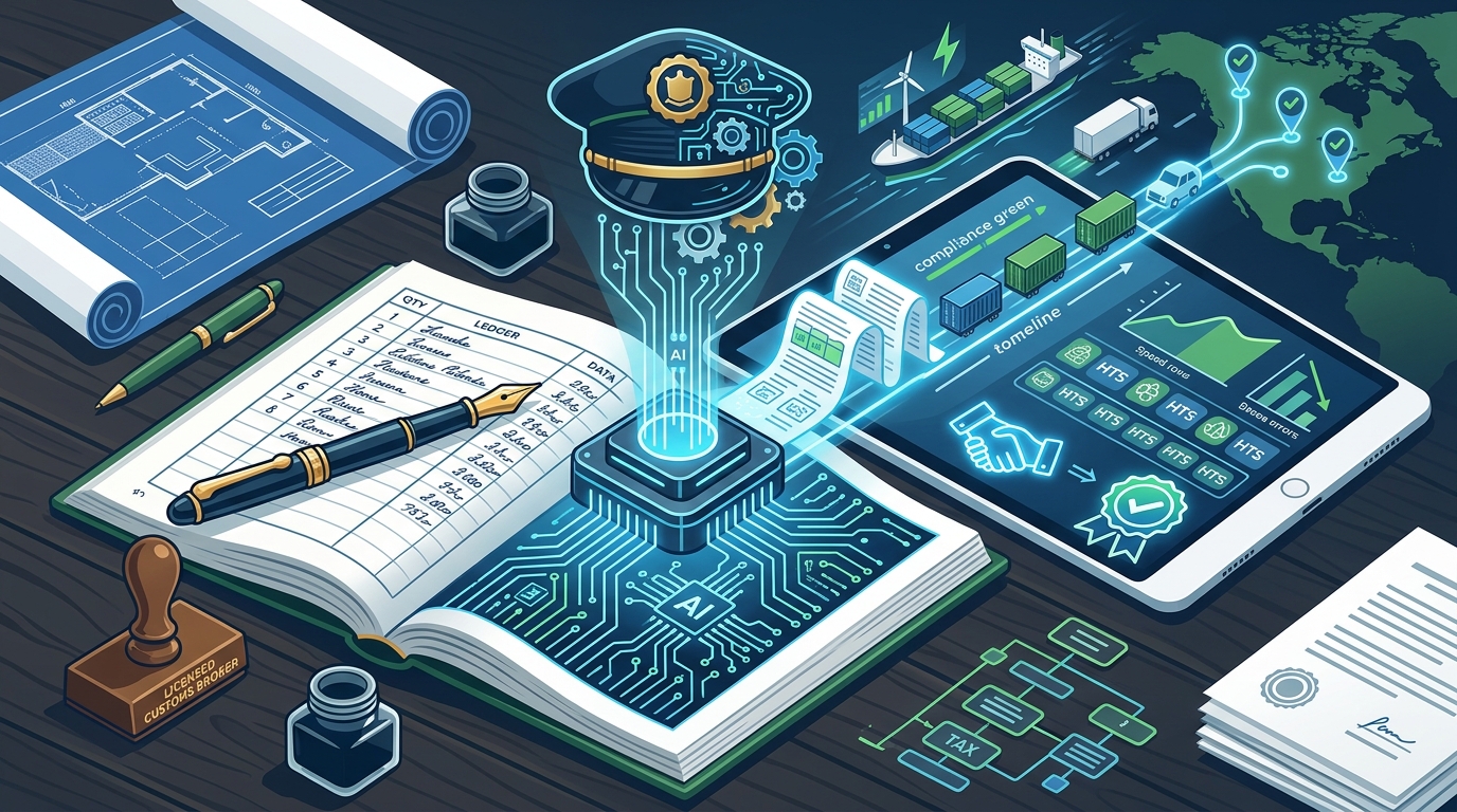 AI Compliance Software With a Licensed Customs Broker
