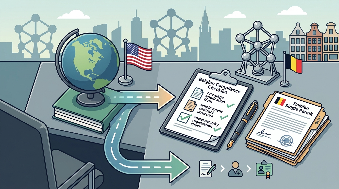 How a US Company Can Legally Hire Someone in Belgium