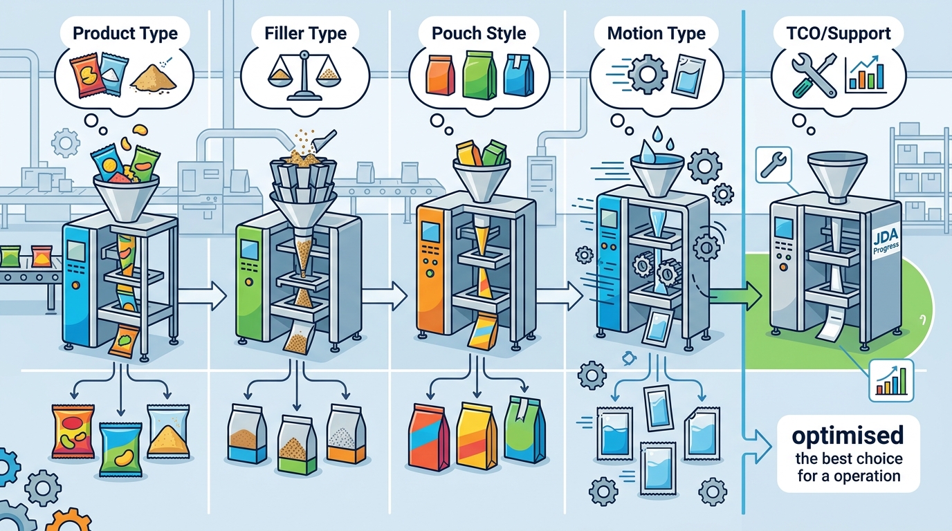 What's the Best VFFS Machine for Packing Into Pouches? A Buyer's Decision Framework
