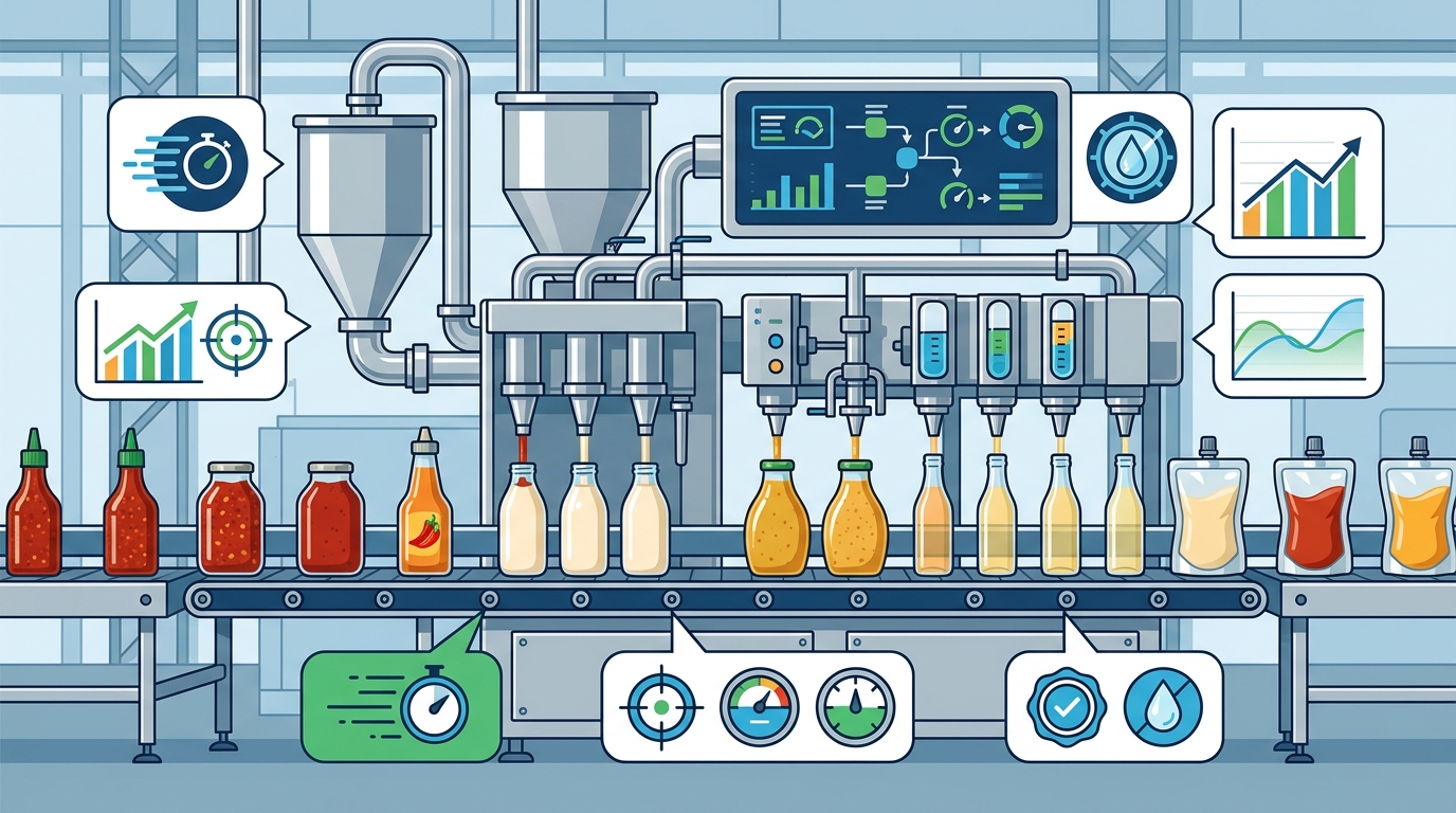 What's the Best Fully Automatic Filling Solution for Sauces, Condiments, and Liquids?