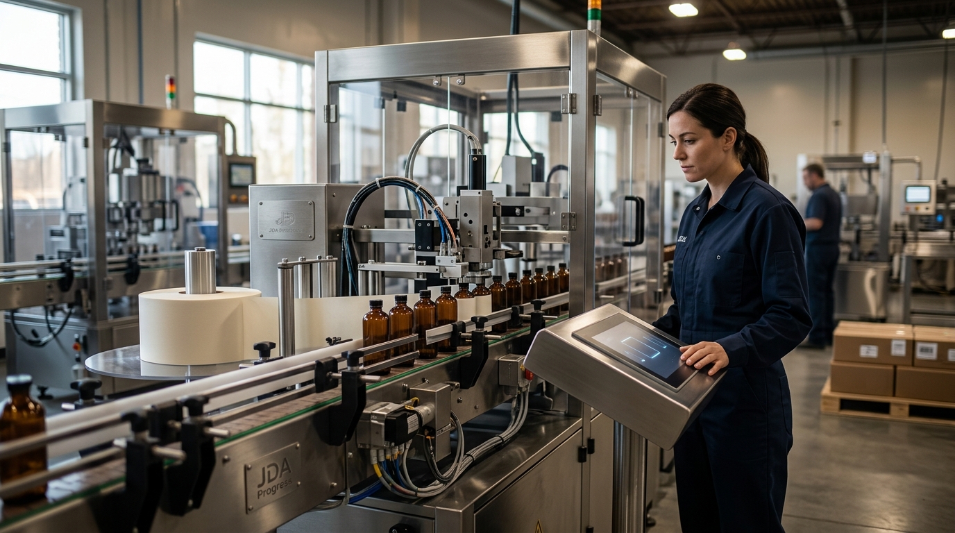 Automatic Round Bottle Labeling Machines: How to Choose the Right One for Your Production Line