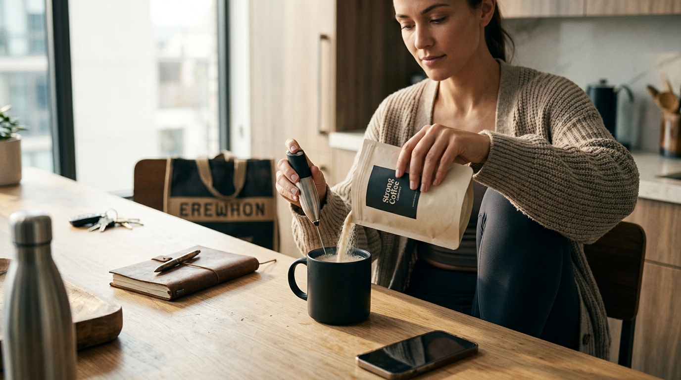 How to Make a High-Energy Coffee in Under 60 Seconds