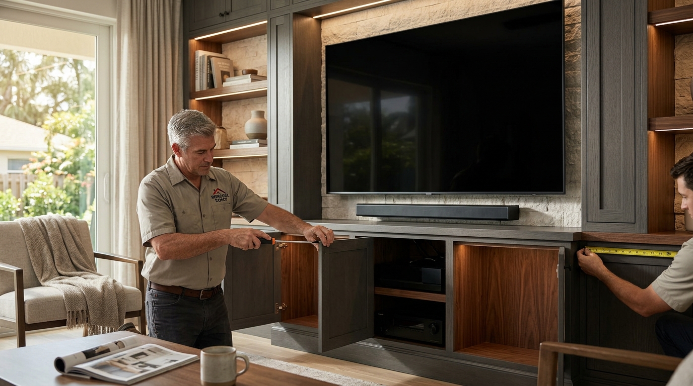 Custom Entertainment Center Process: Step-by-Step Guide