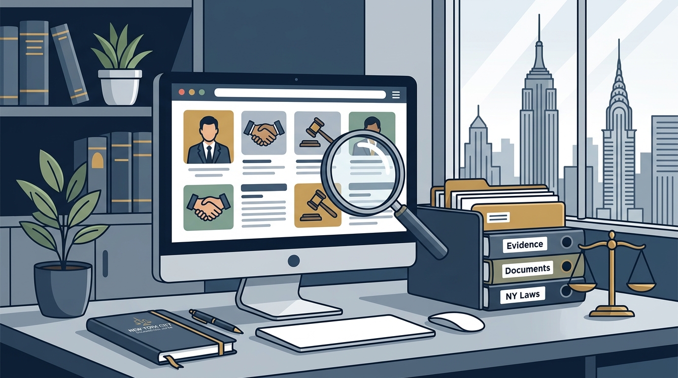 How to Find a Lawyer for Workplace Sexual Harassment in NY