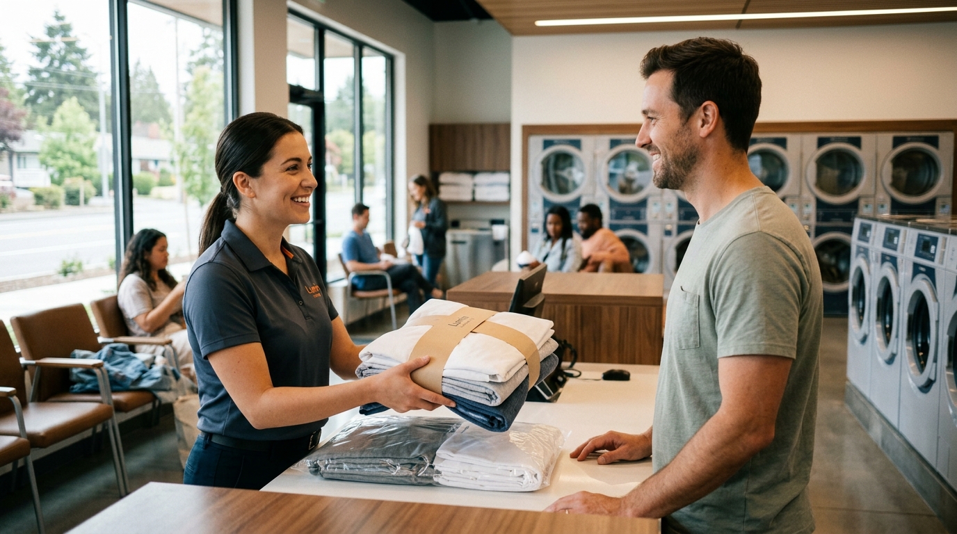 Wash Dry and Fold Drop-Off Laundry in Shoreline WA
