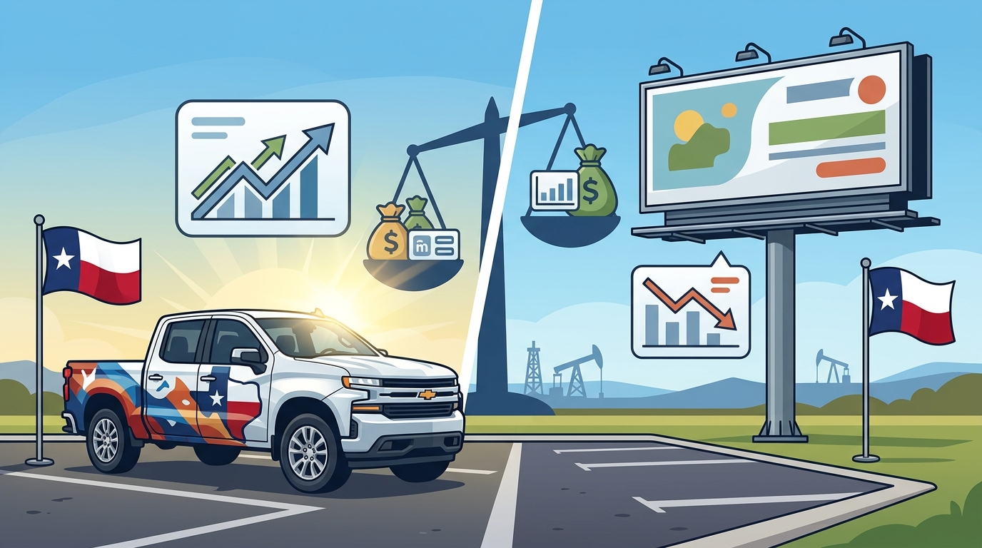 Vehicle Wrap ROI vs Billboard: Which Advertising Wins?