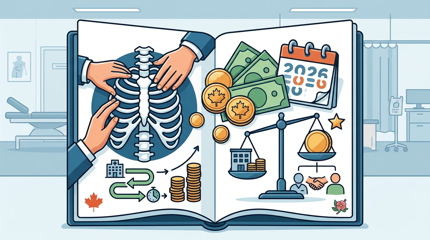 Average Cost of Osteopathy Treatment in Canada (2026)