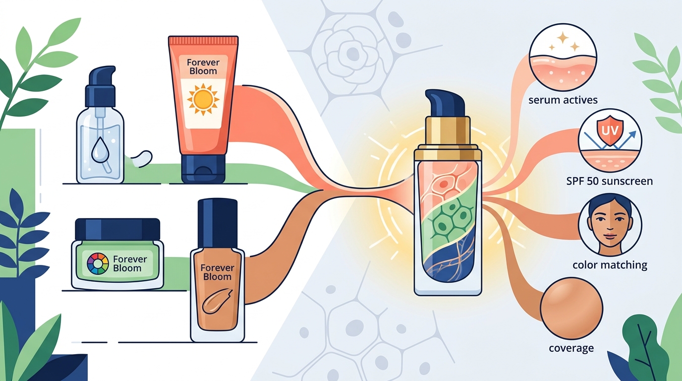 How to Solve Skin Concerns With a 4-in-1 Foundation