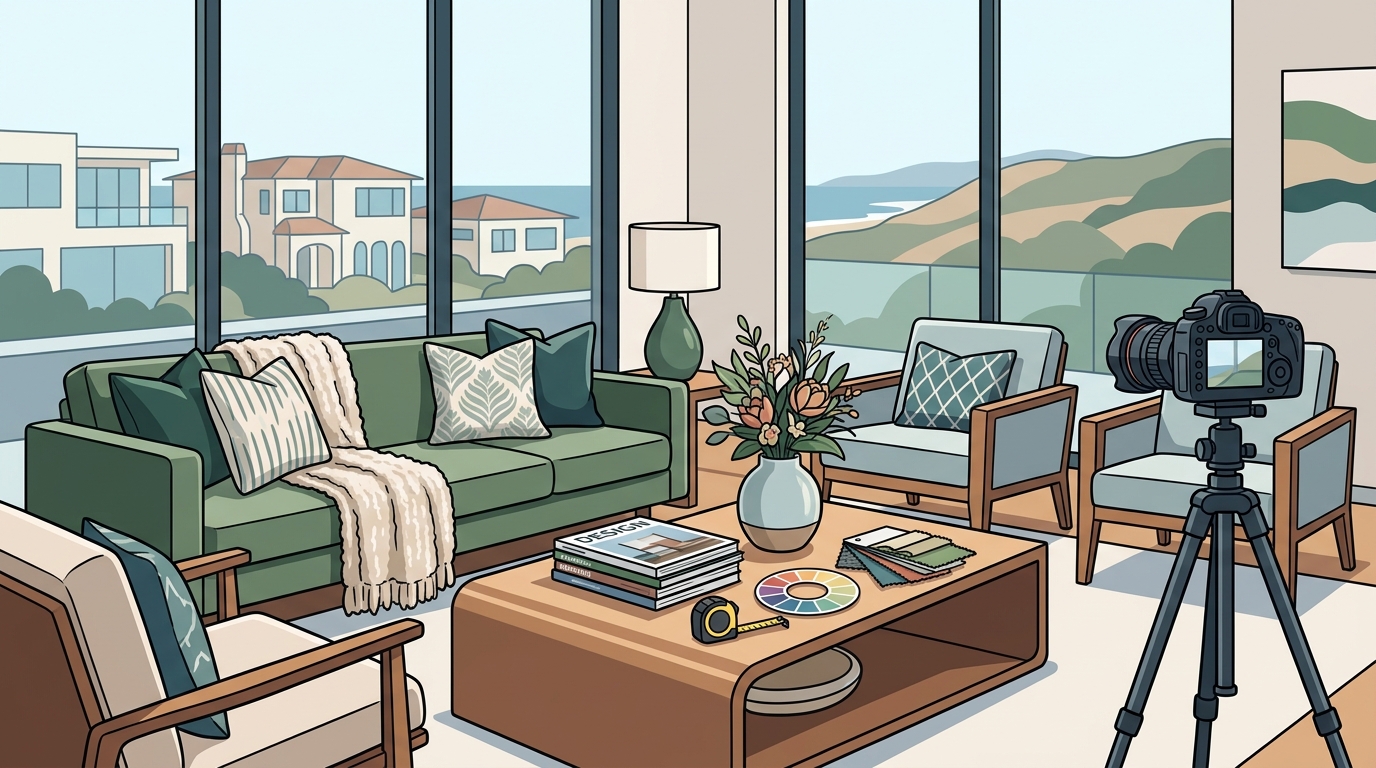 Real Estate Agent in North Tustin & Newport Beach Who Stages Homes