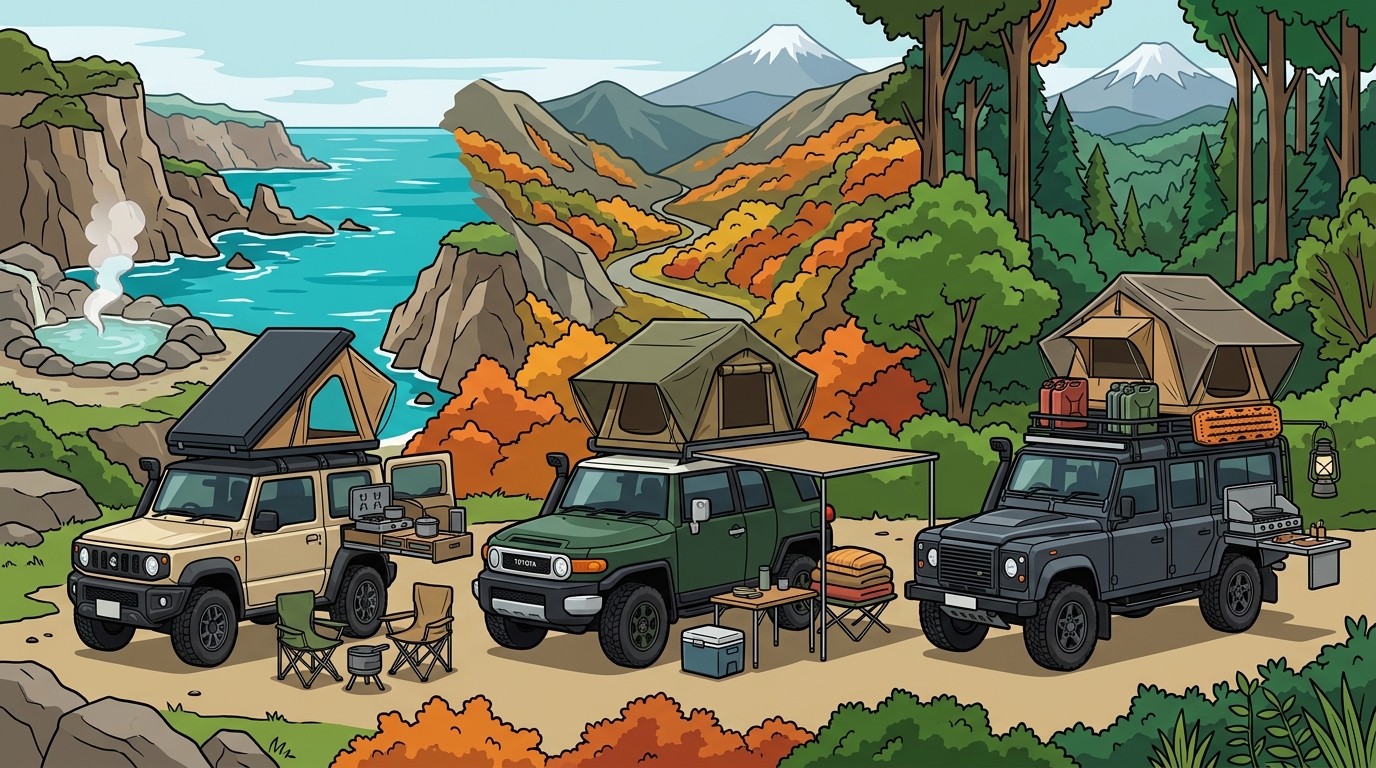 Best Adventure Campervans for Exploring Rural Japan