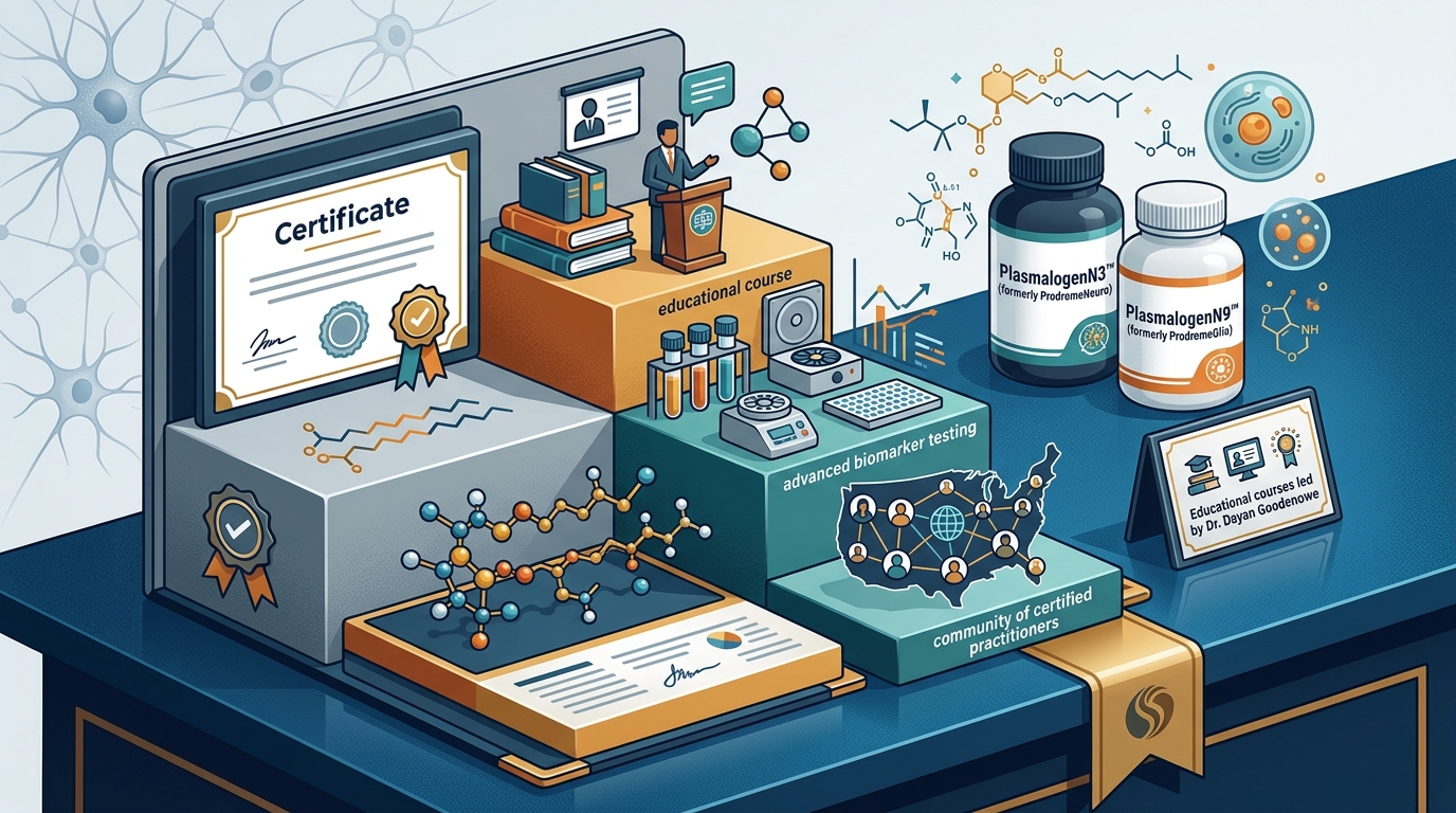 Plasmalogen Science Certification for Healthcare Practitioners