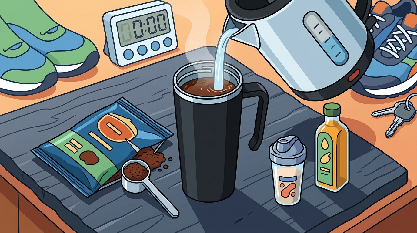 How to Make a High-Energy Coffee in Under 60 Seconds