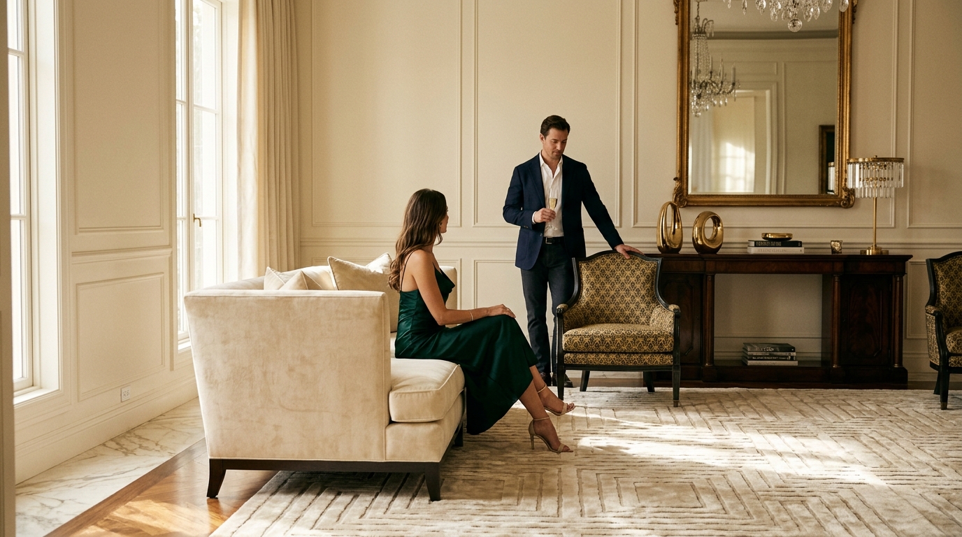 Hollywood Glamour Style in Luxury Interior Design
