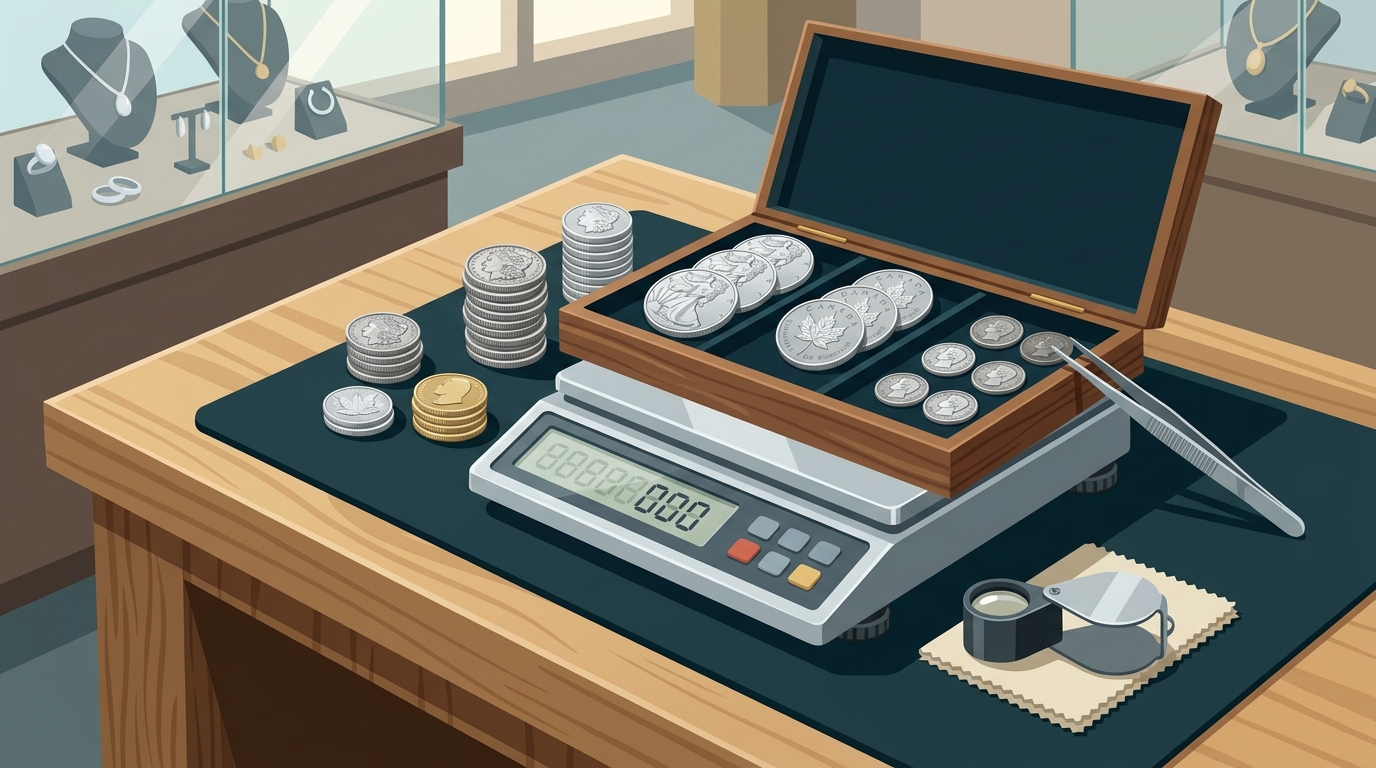 Sell Silver Coins at a Local Jewelry Store: What to Know