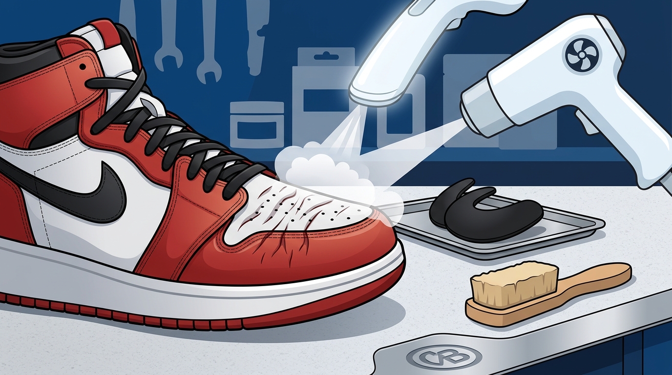 How to Remove Creases From Old Shoes Without Damage